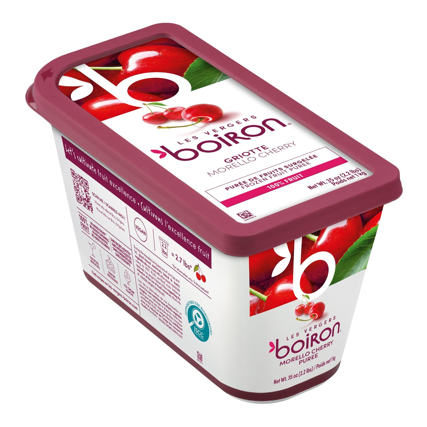 Morello Cherry Puree Frozen Local Delivery Only
