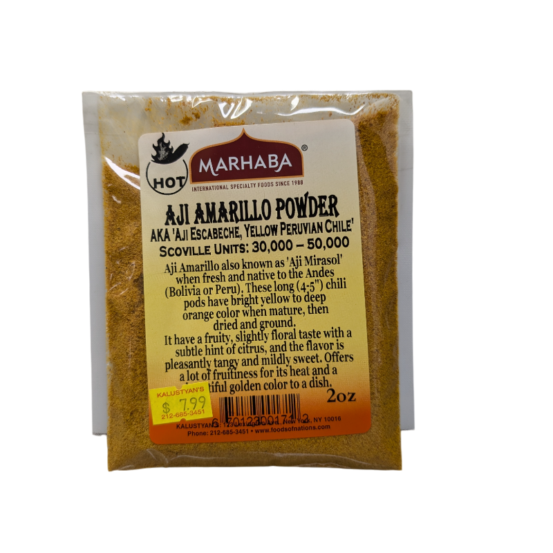 Aji Amarillo Powder Hot