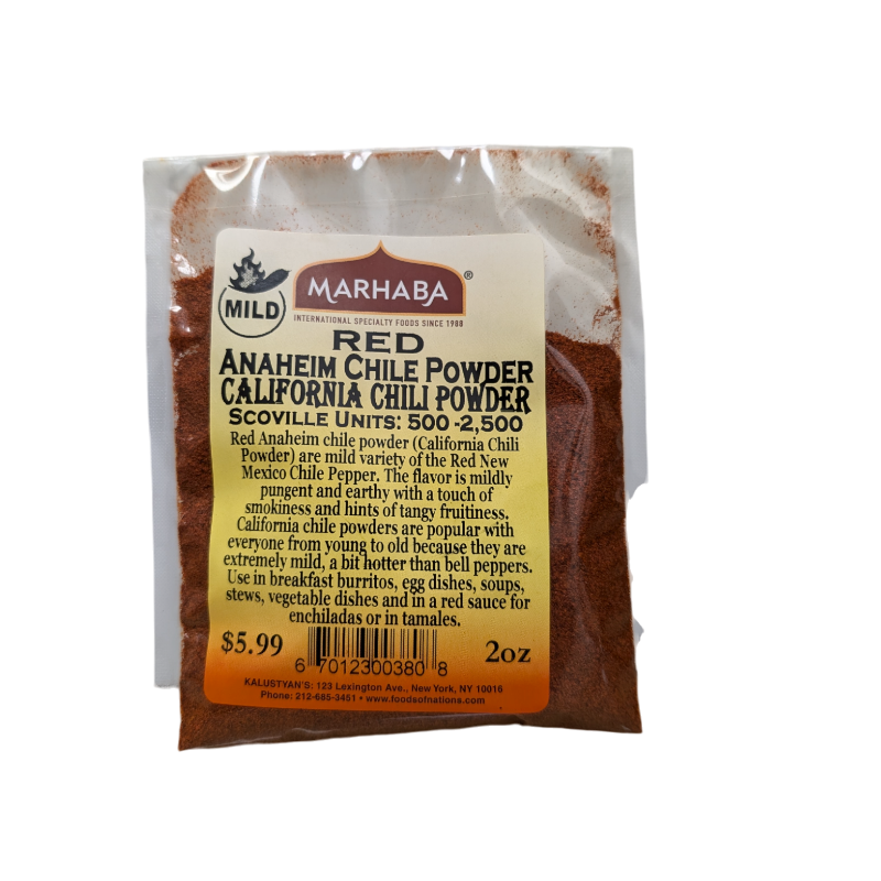 Anaheim Red Chile Powder Mild