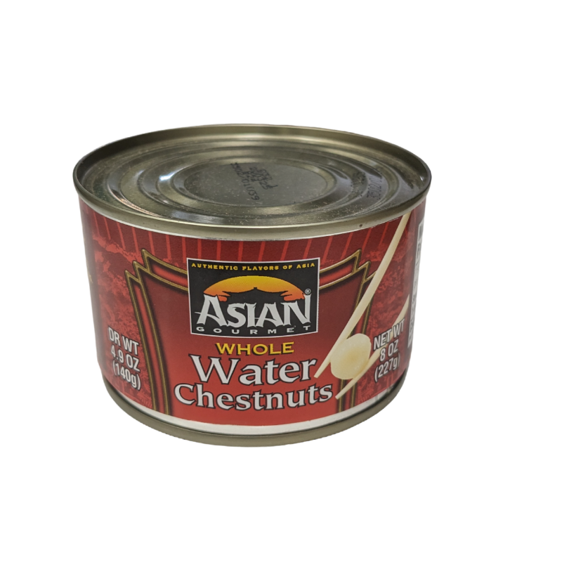 water chestnuts whole in a can