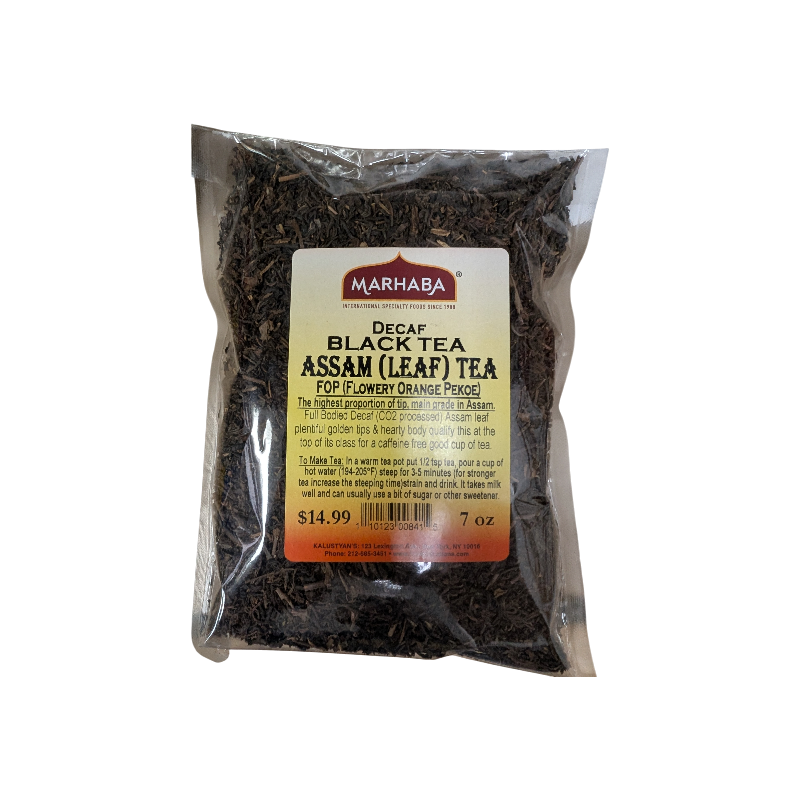 Assam Black Leaf Tea (TGFOP), Decaf