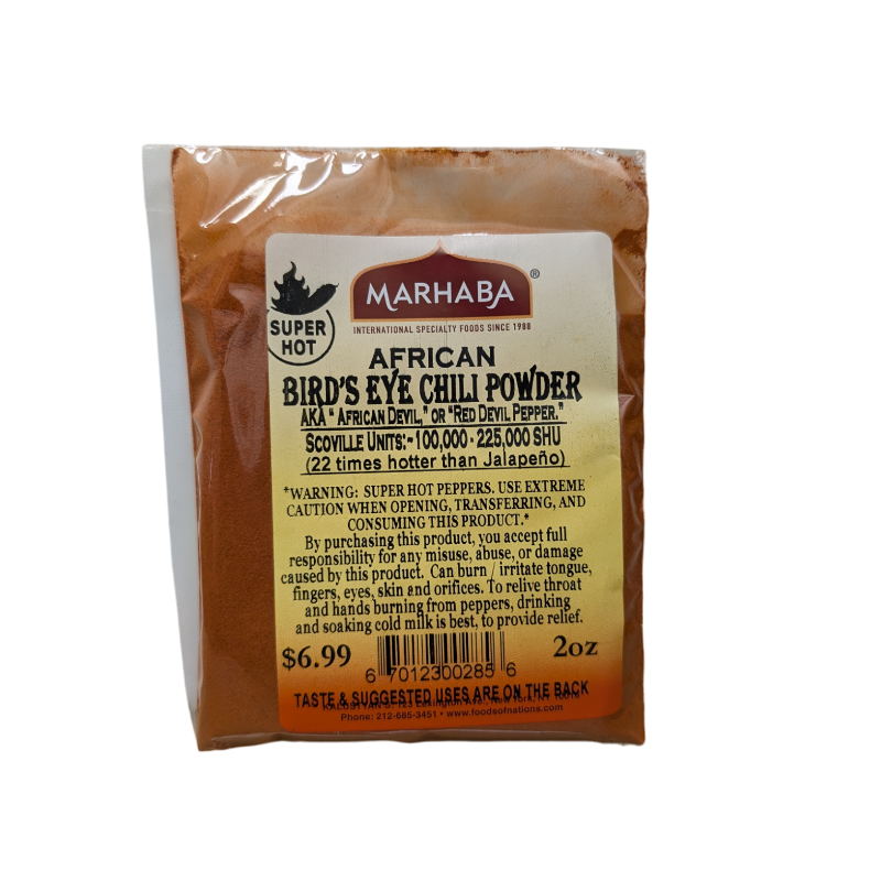 Birds Eye Chili Powder African Super Hot