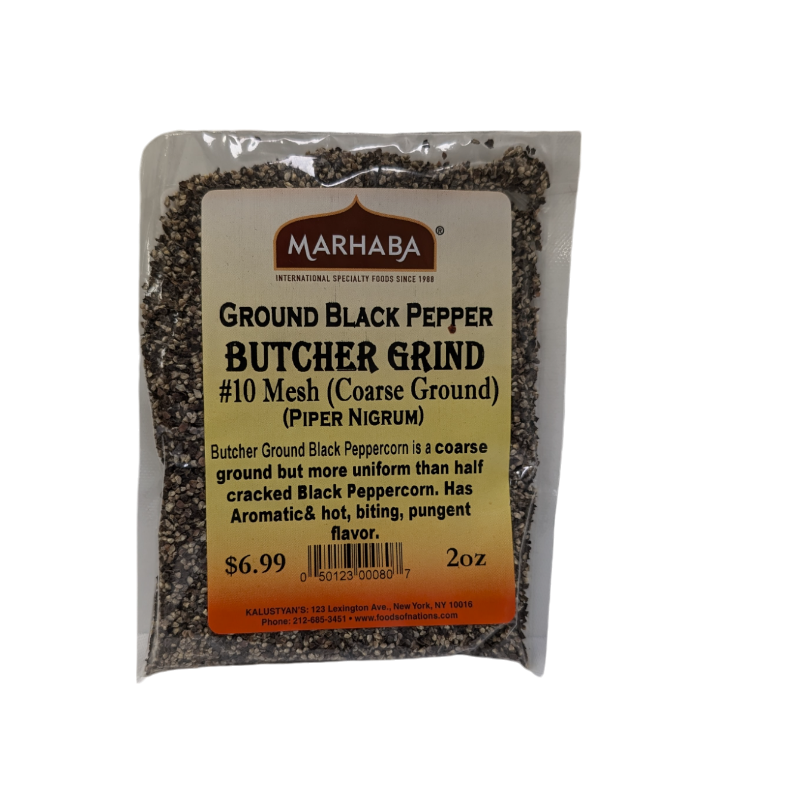 Black Peppercorn Butcher Ground # 10
