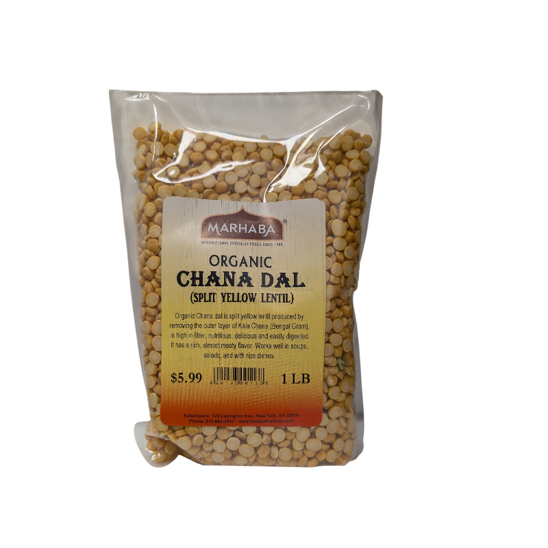 Chana Dal ( Split Yellow Lentil), Organic