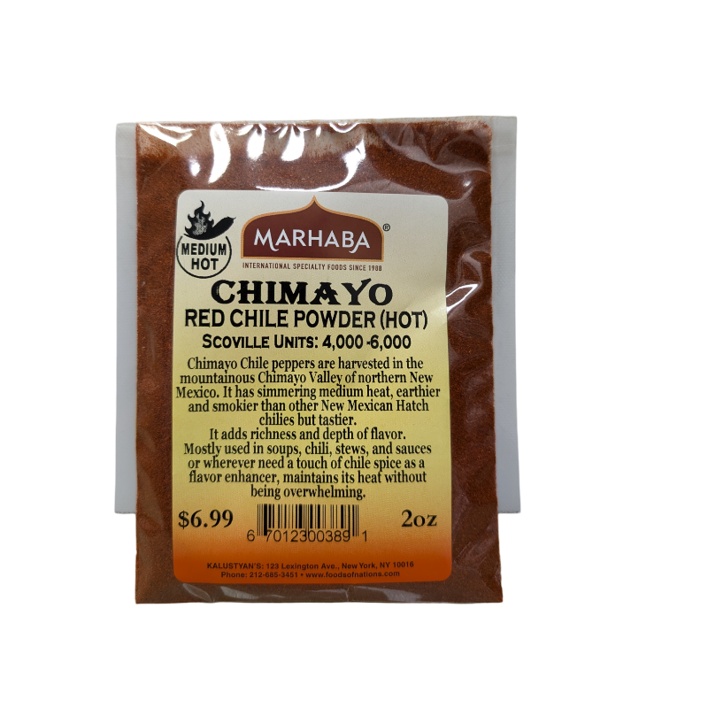 Chimayo Red Chile Powder Medium-Hot