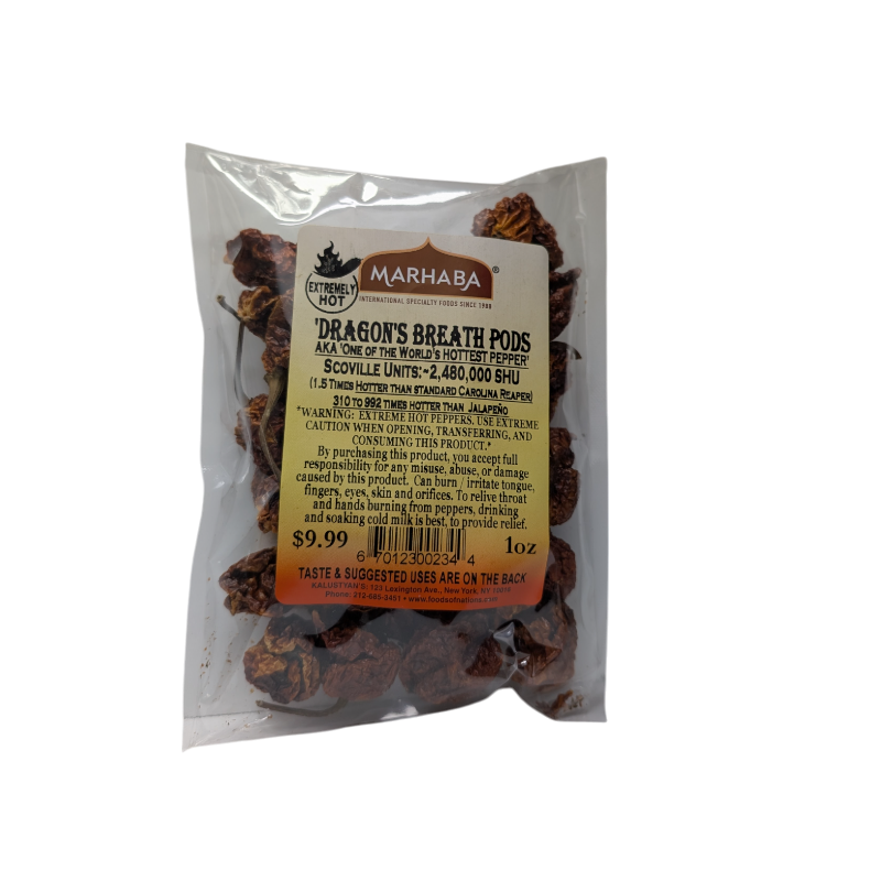 Dragon'S Breath Pepper Pods Extremely-Hot