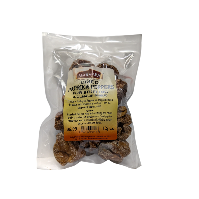 Dried Paprika Peppers