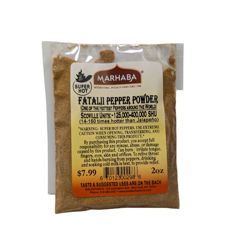 Fatalii Pepper Powder Super-Hot