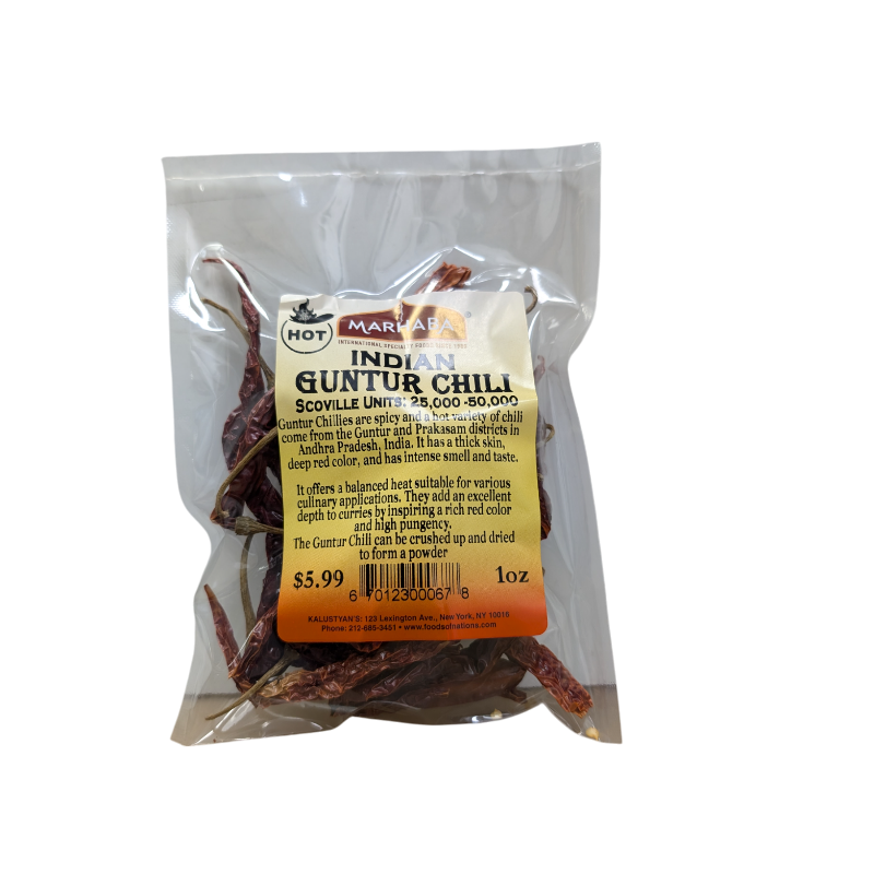 Guntur Chili Whole Hot