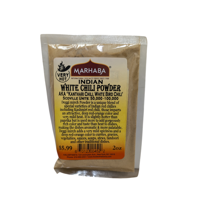 Indian White Chili Powder Very-Hot