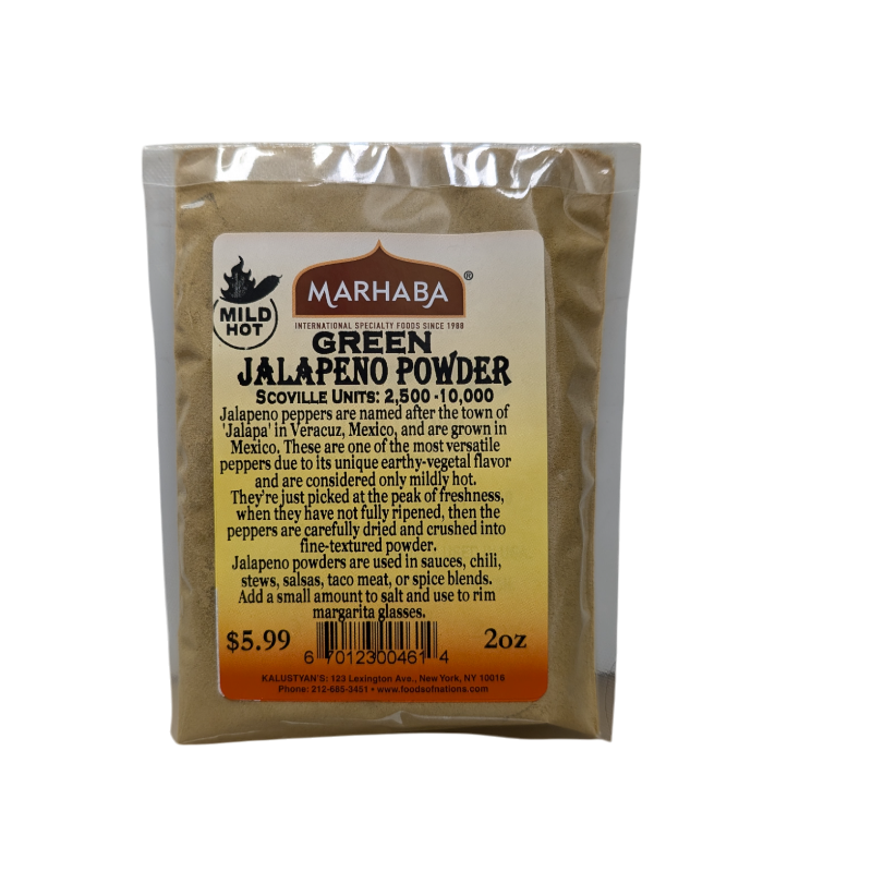 Jalapeno Green Powder Mild-Hot