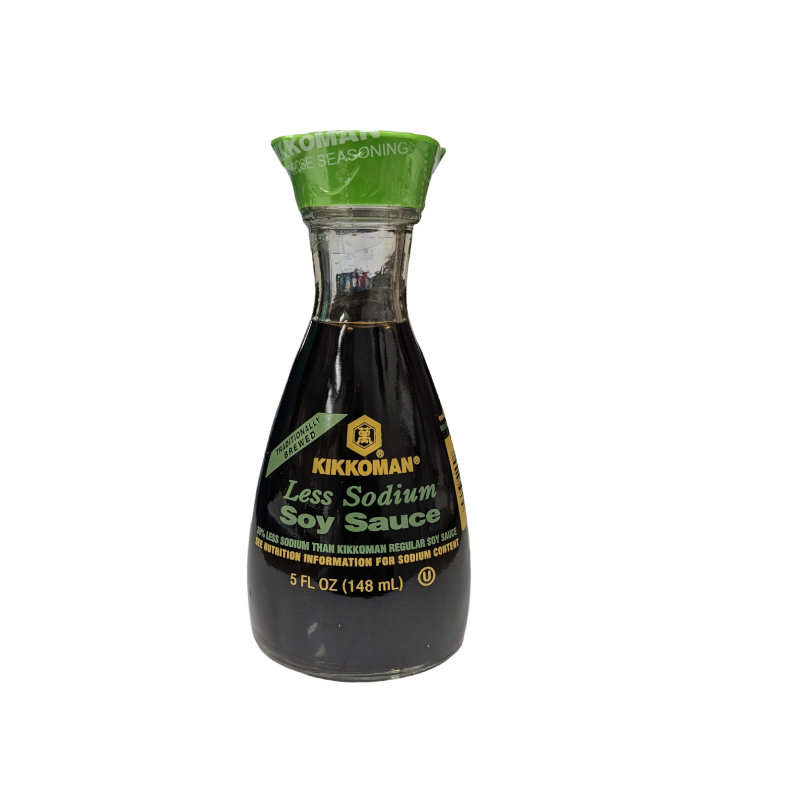 less sodium soy sauce from kikkoman
