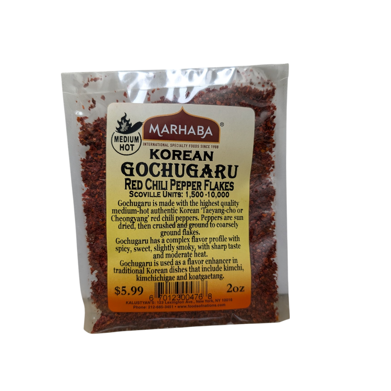 Korean Gochugaru Red Chili Pepper Flakes Medium-Hot