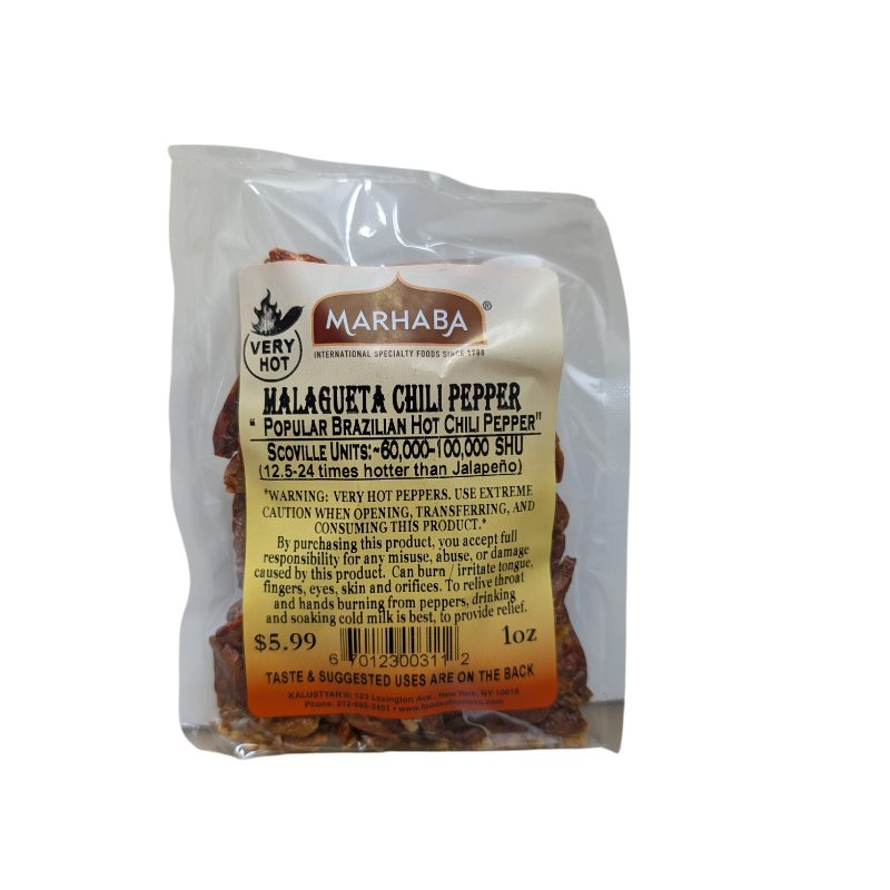 Malagueta Chili Pepper Very-Hot