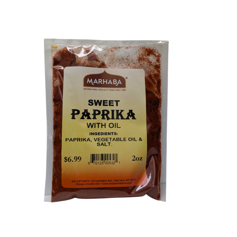 Paprika Sweet With Oil
