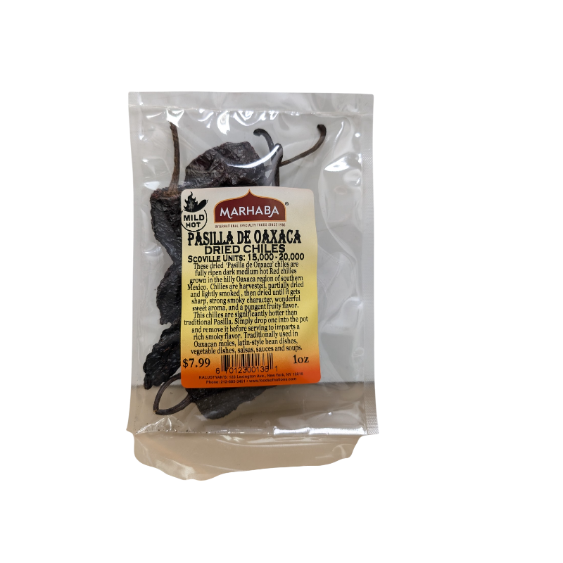 Pasilla De Oaxaca Dried Chiles Mild Hot