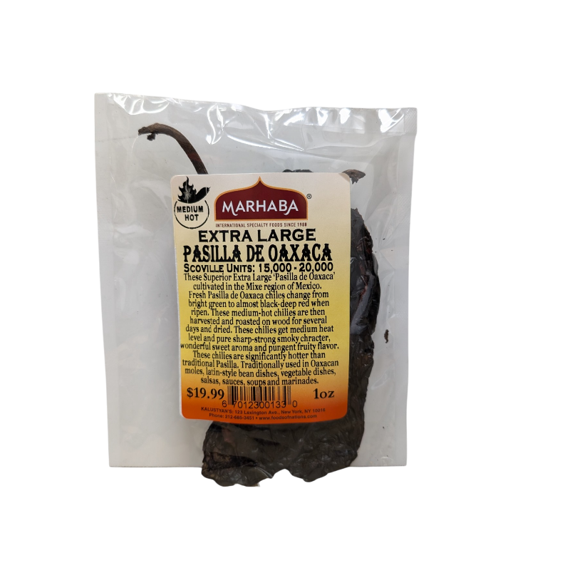 Pasilla De Oaxaca Extra Large Medium Hot