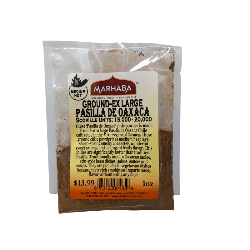 Pasilla De Oaxaca Ground Ex-Large Medium-Hot