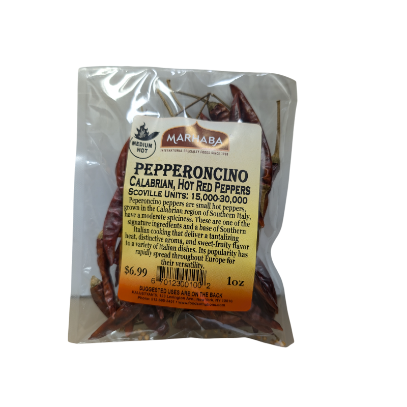Pepperoncino Whole Medium Hot