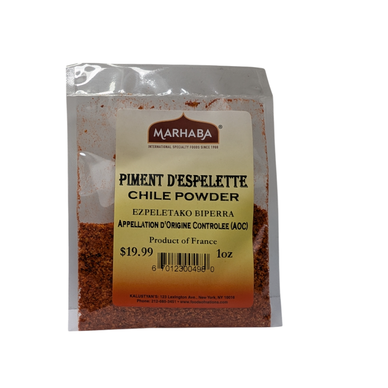 Piment D'Espelette A.O.C