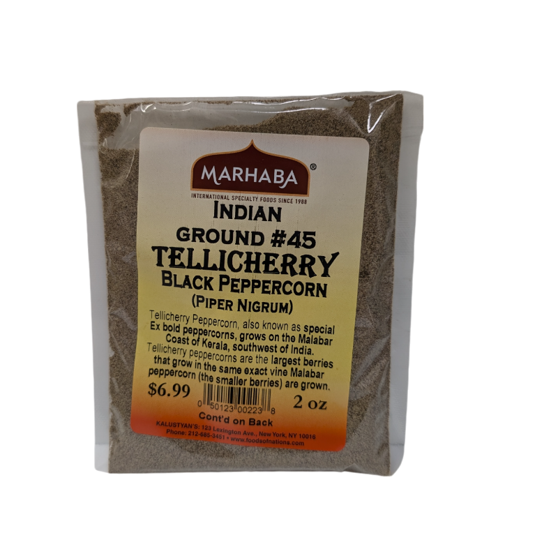 Tellicherry Powder Black Peppercorn Indian