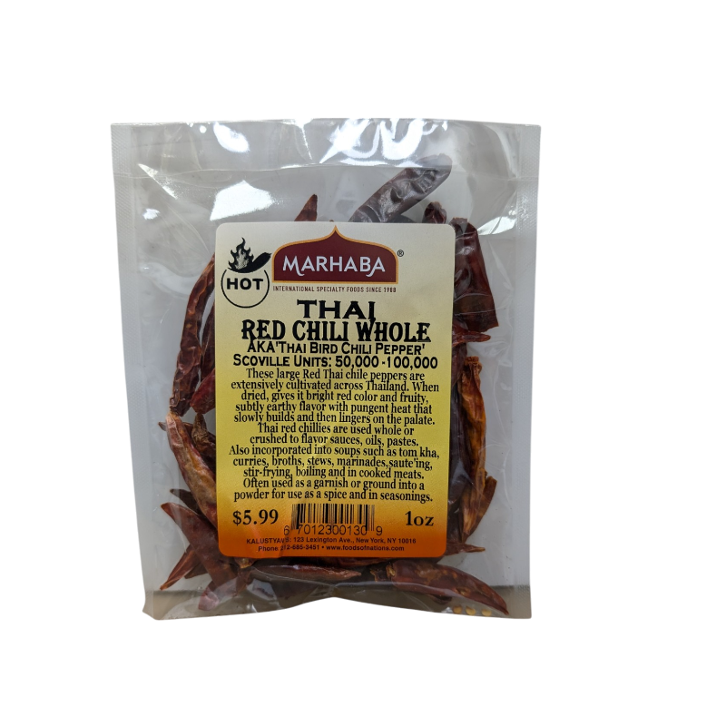 Thai Red Chili Whole Hot
