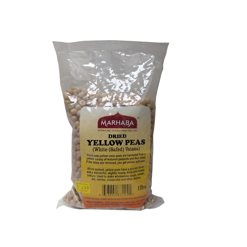 Yellow Peas (White Vatana), Dried
