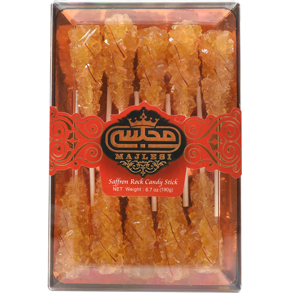 Saffron Rock Candy Stick