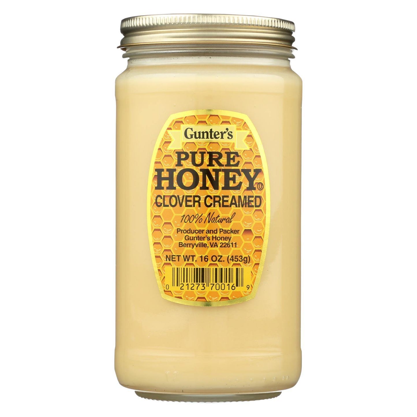 Clover Creamed, Pure Honey