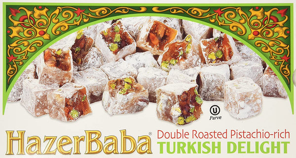 HazeBaba Turkish Delight, Double Roasted Pistachio-rich