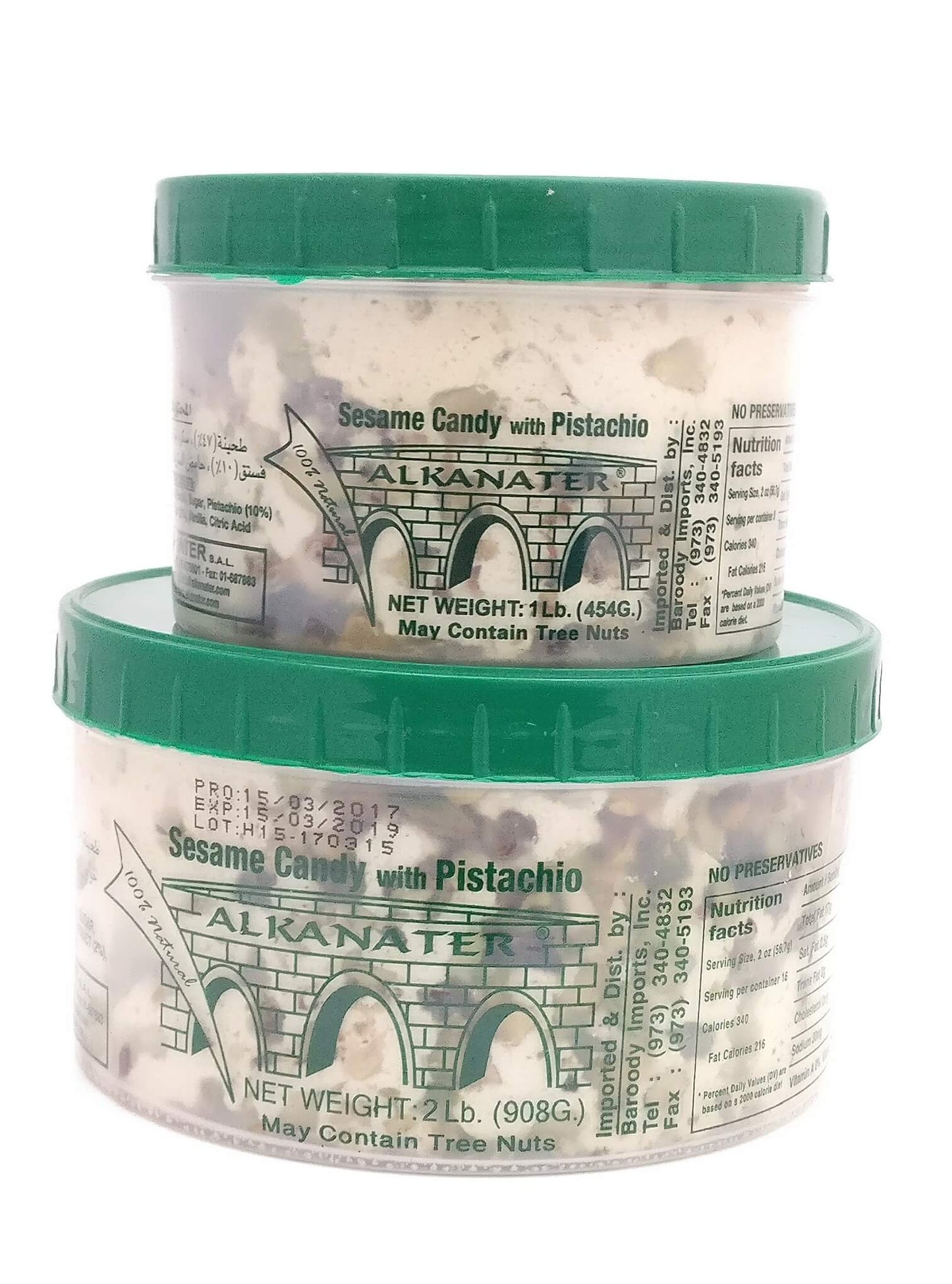 Sesame Halva with Pistachio