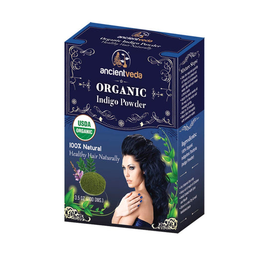 AncientVeda Indigo Powder (100% Natural), Organic