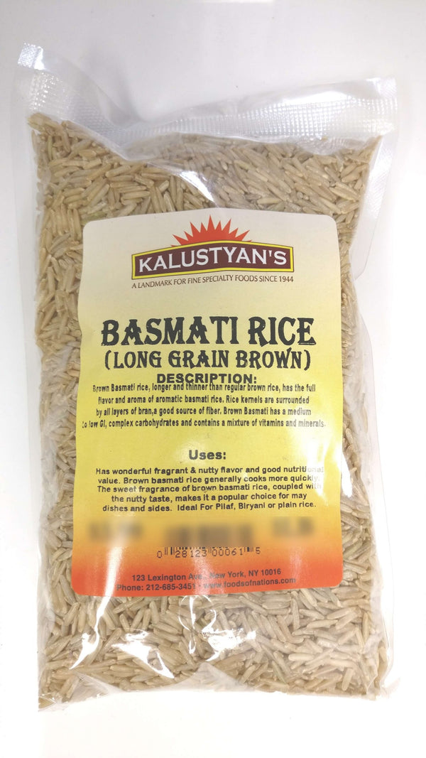Basmati Rice, Brown