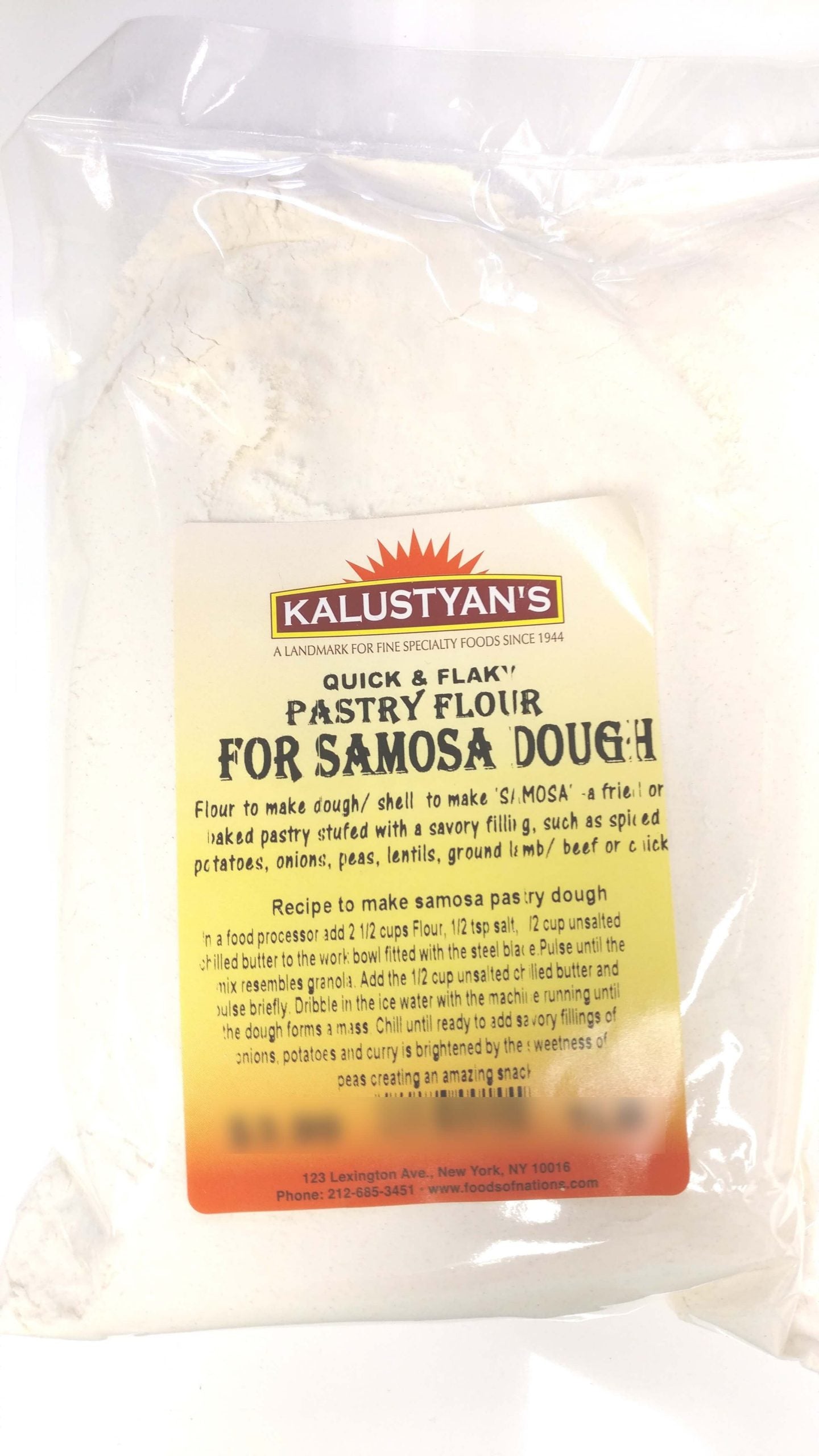 Pastry Flour for Quick & Flaky 'Samosa Dough'