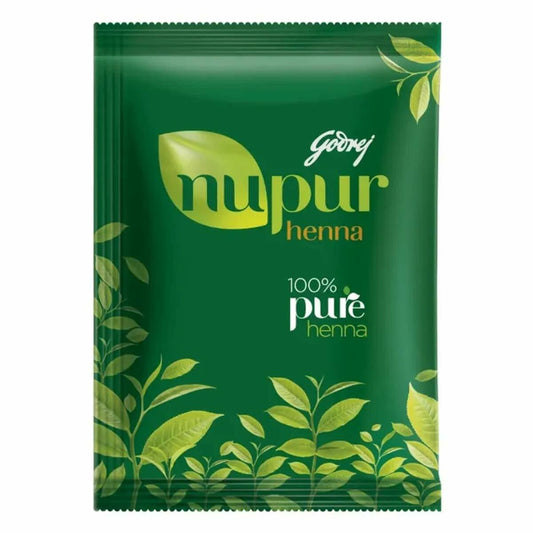 Godrej Nupur Henna, 100% Natural w/ 9 Herbs