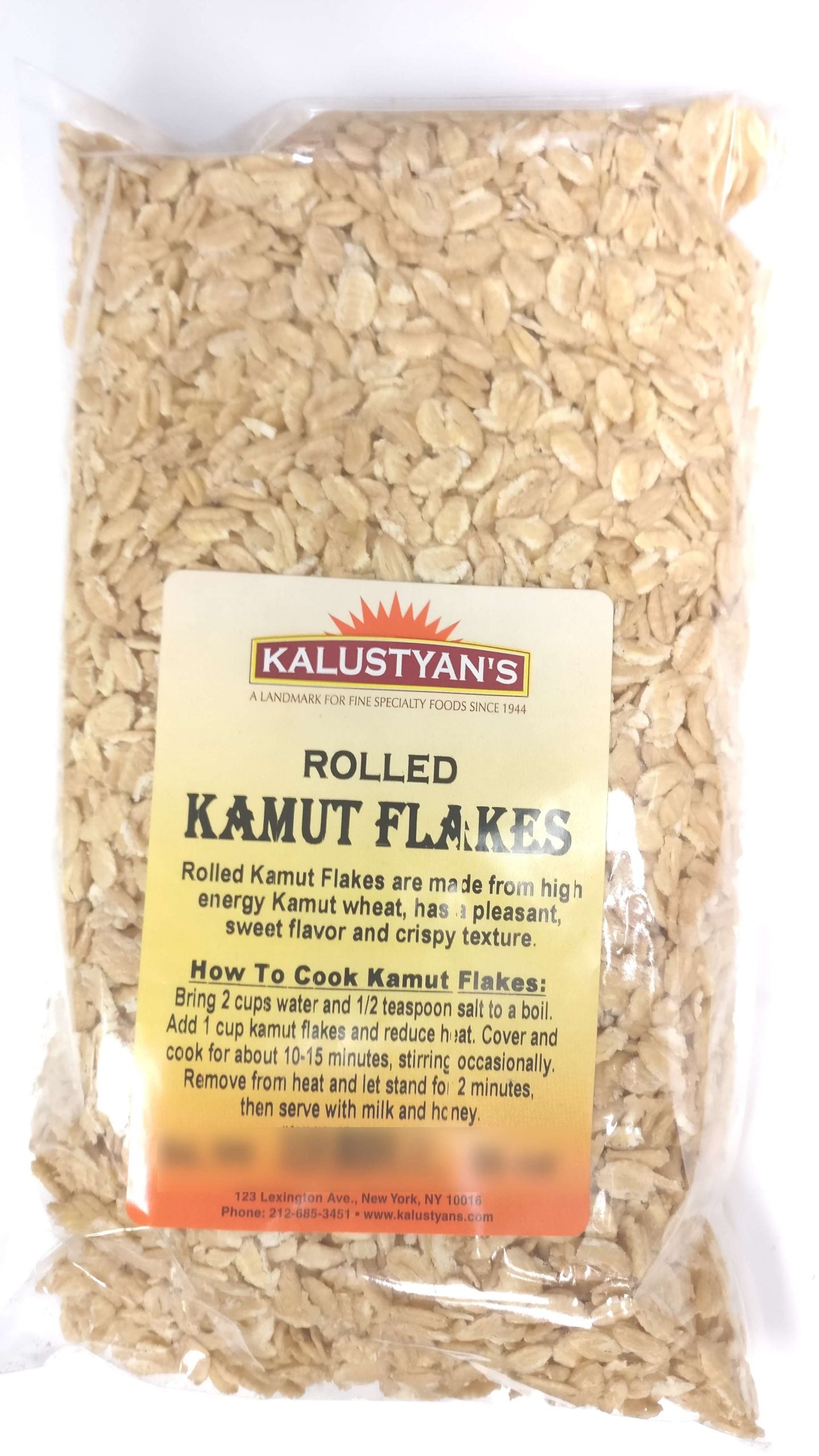 Rolled Kamut Flakes Organic