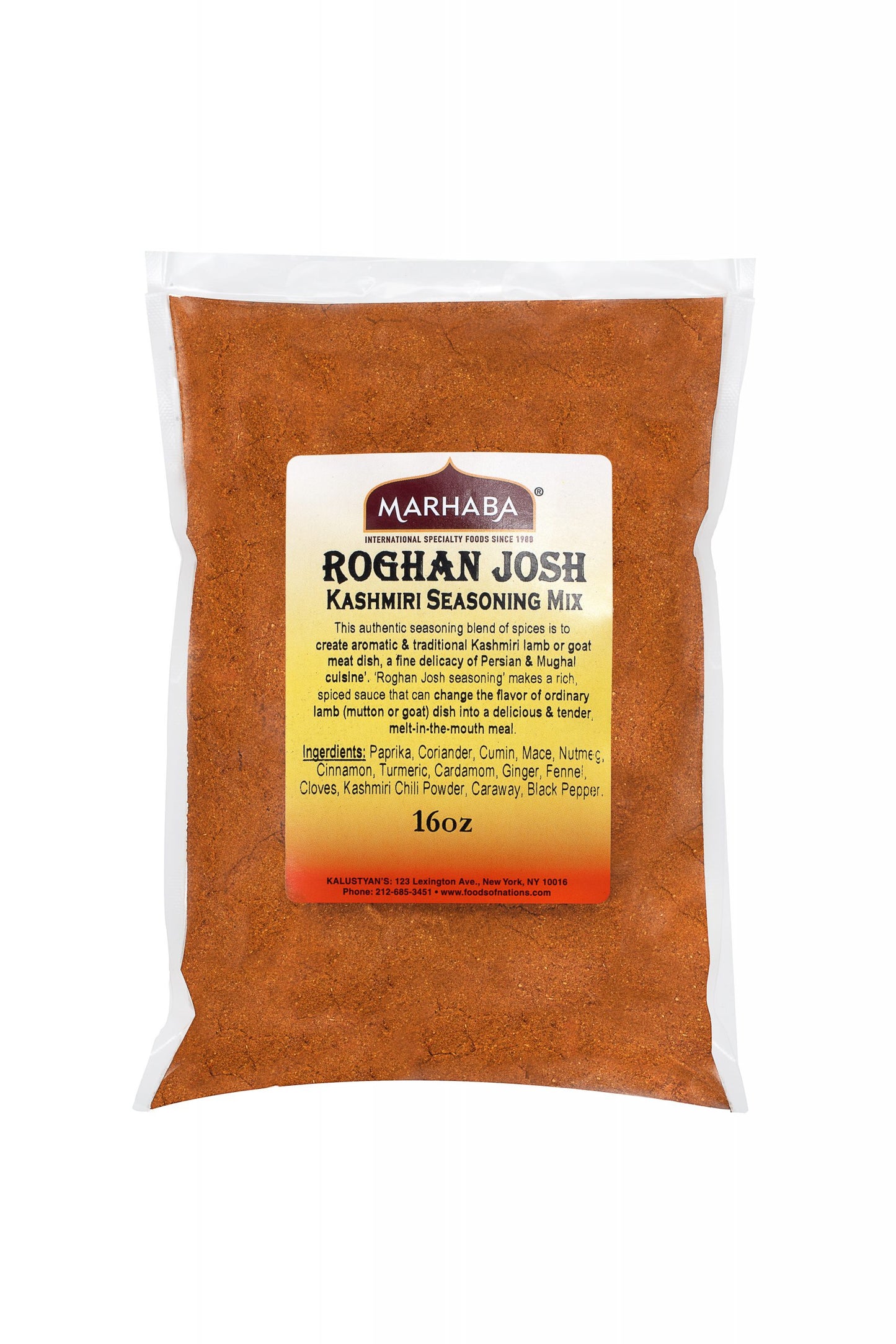 Roghan Josh, Kashmiri Meat Curry Seasoning