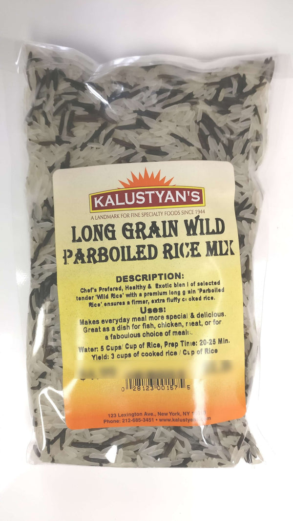 Wild & Parboiled Rice, Long Grain