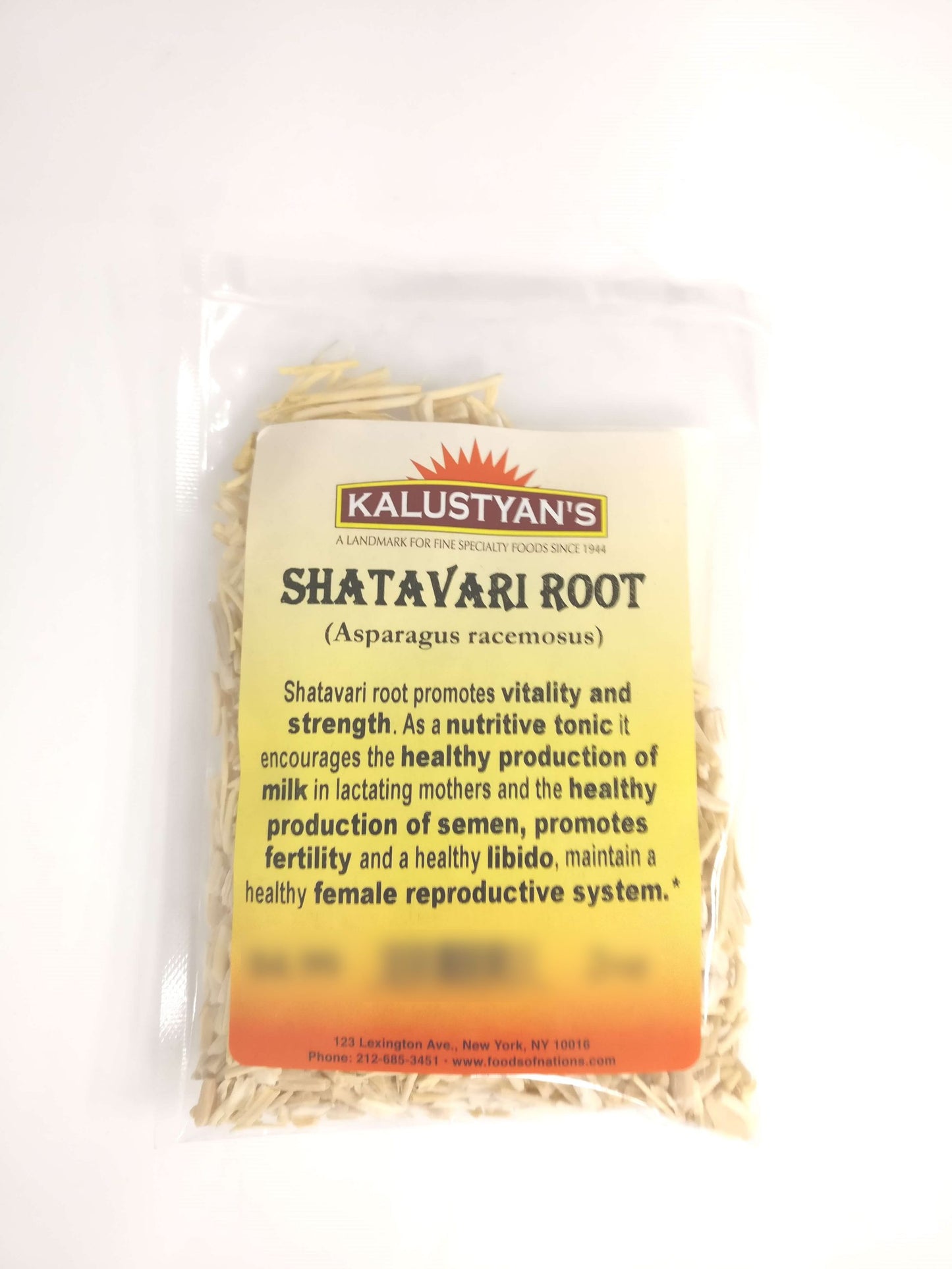 Shatavari Root (Asparagus racemosus)