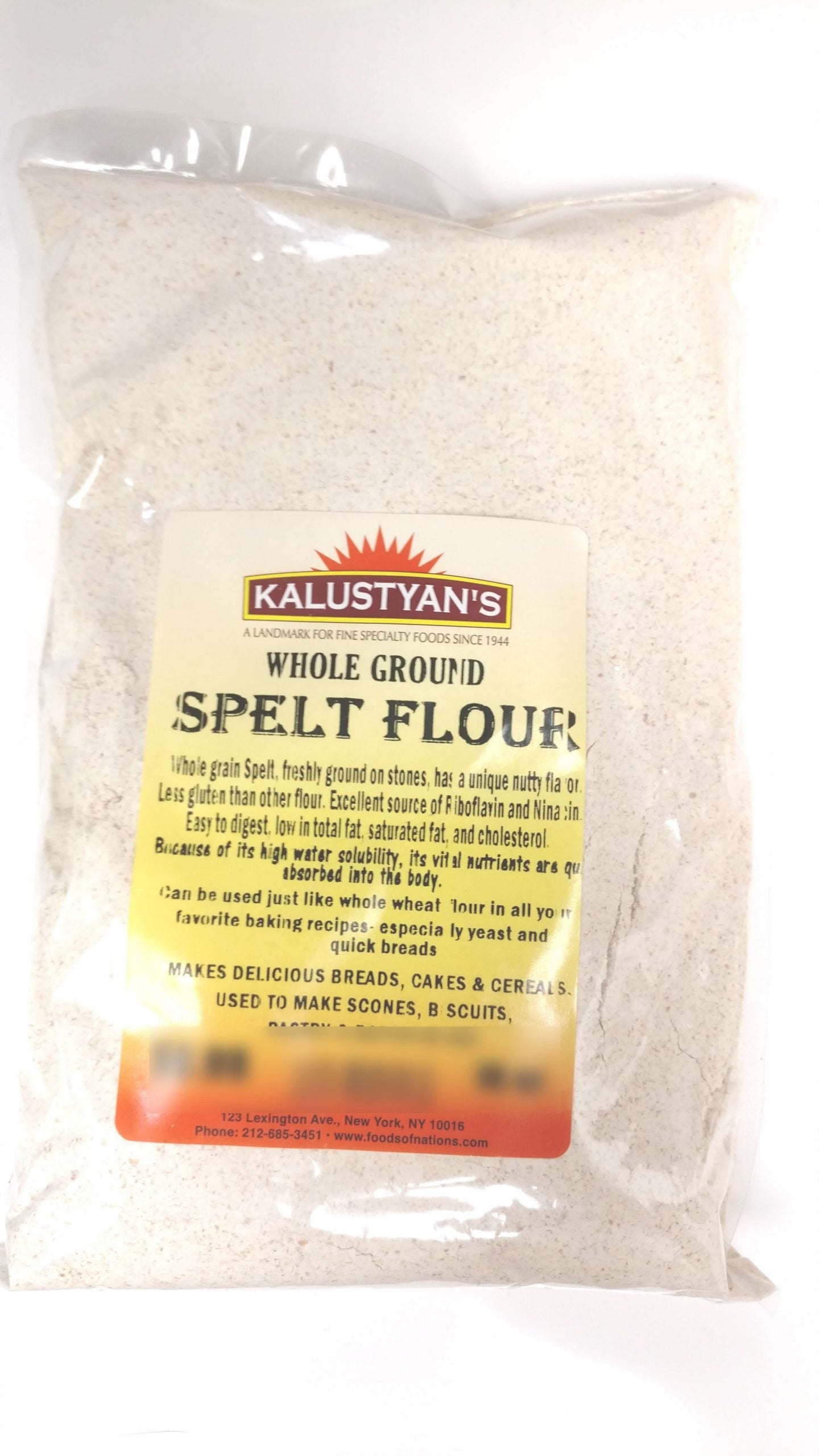Spelt Flour ( Dark) Whole Grain