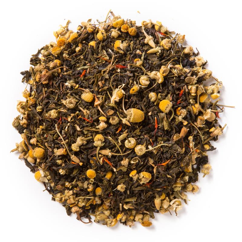 Tropical Green Tea w/ Flower Petals