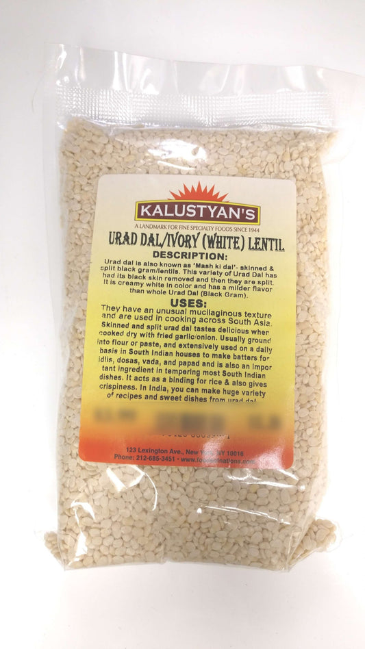 Urad Dal (Mash Dal), Split Ivory White Lentil