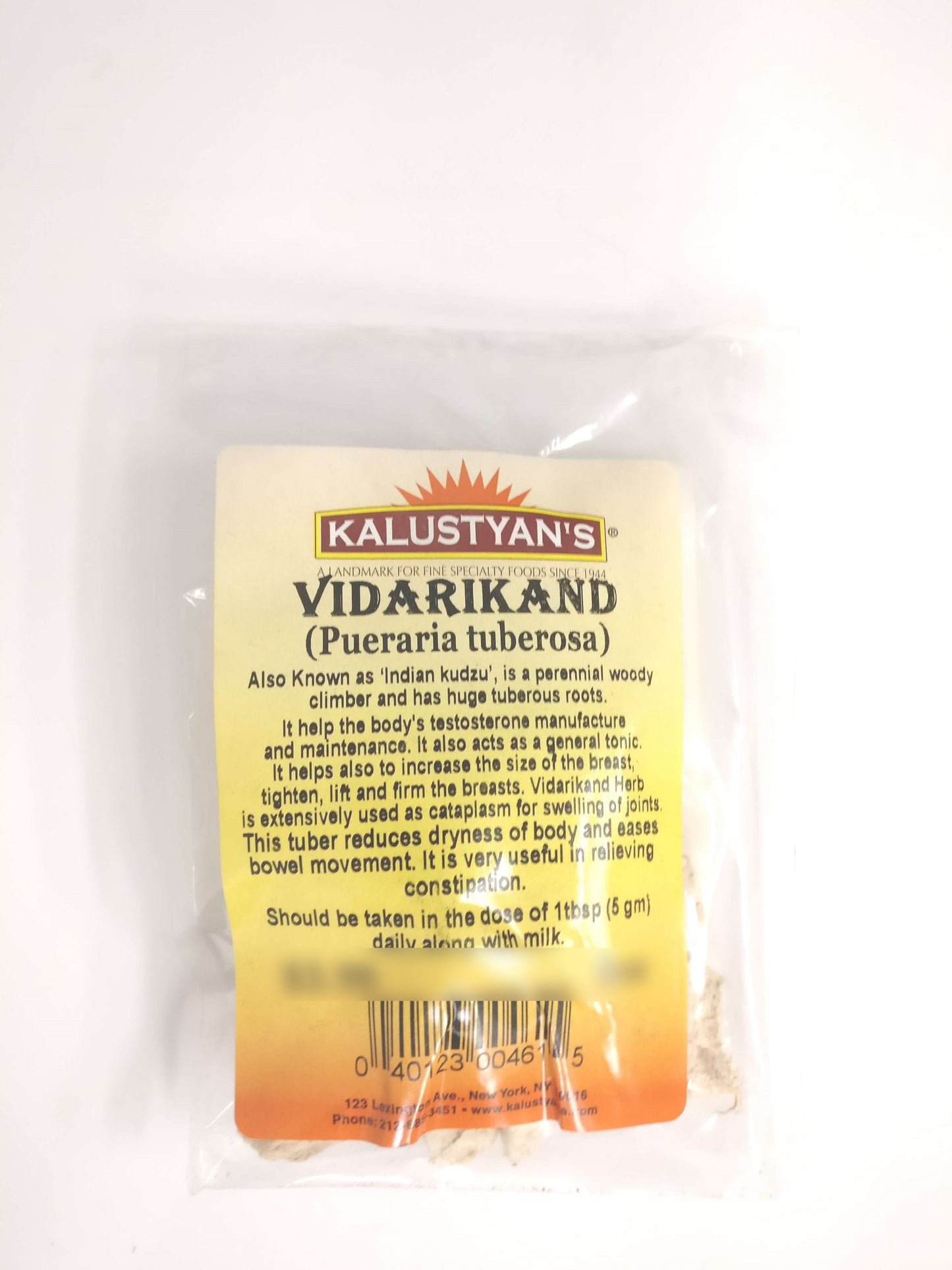 Vidarikand (Pueraria Tuberosa)