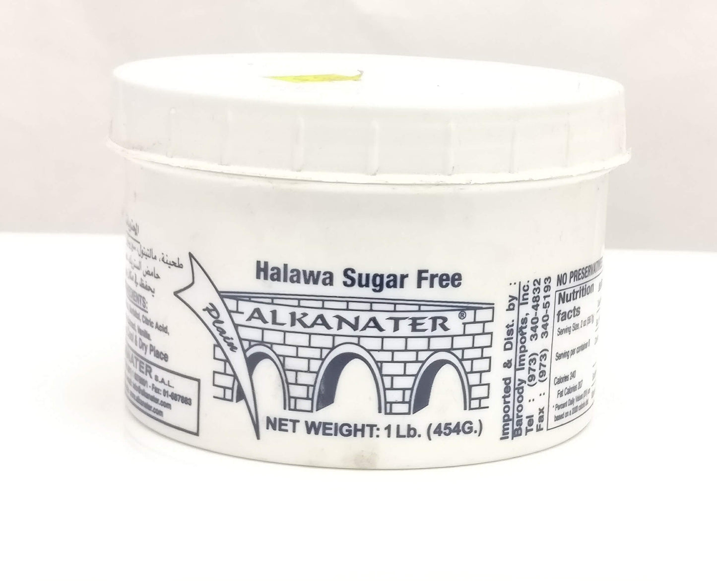 Halva, Plain, Sugar Free