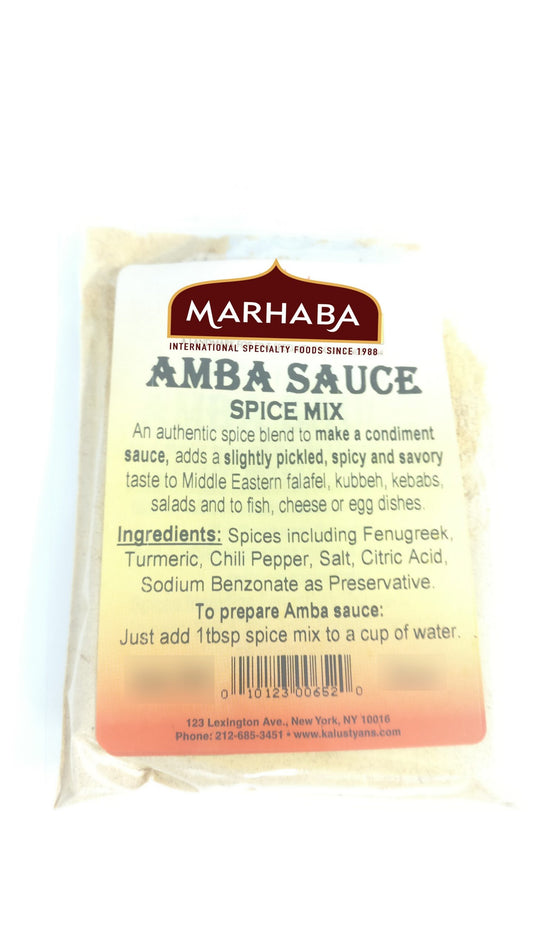 Amba Sauce Spice Mix