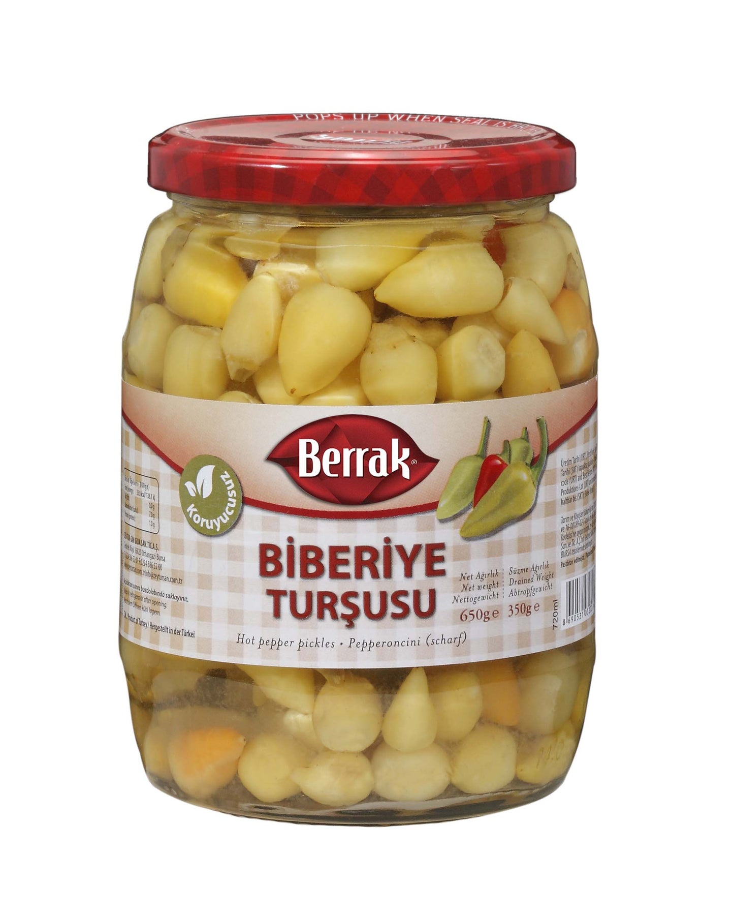 Biberiye Tursusu, Baby Hot Pepper Pickle