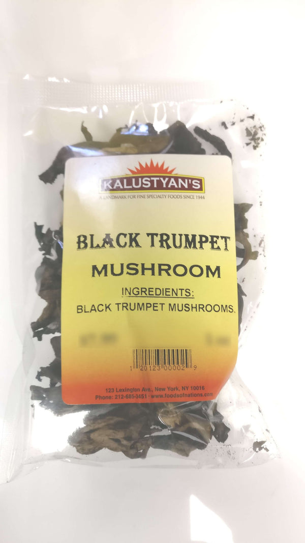 Black Trumpet , Dried Mushroom