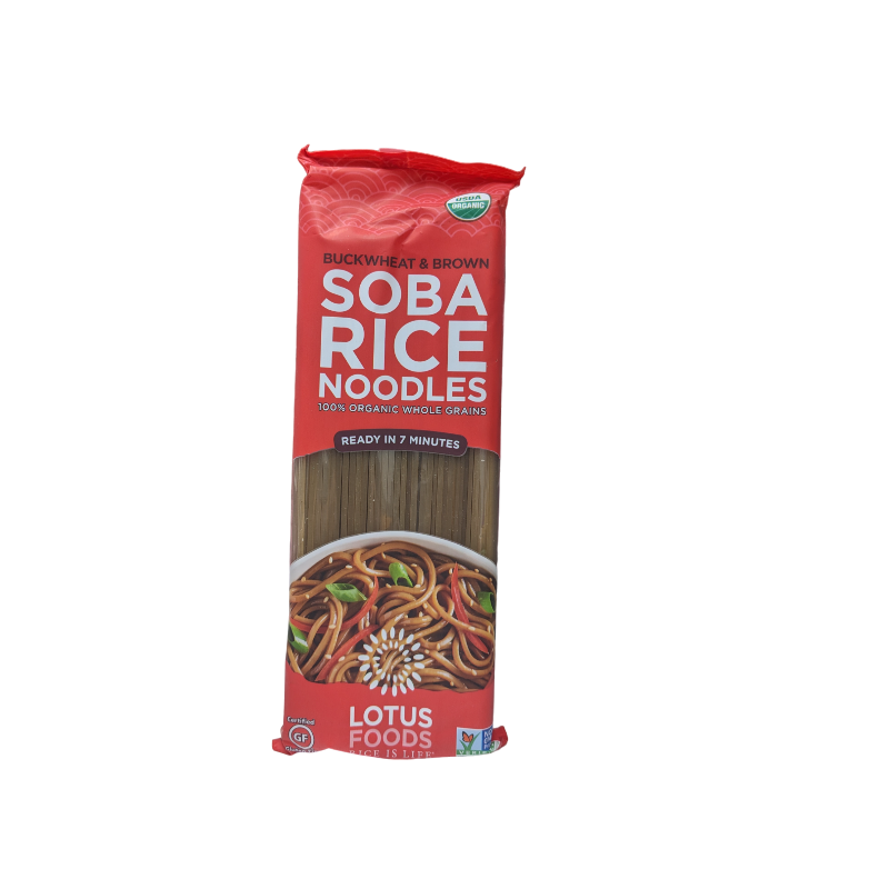 Buckwheat Brown Soba Rice Noodles Organic