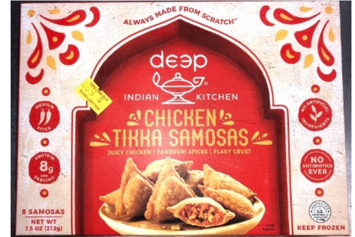 Deep, Chicken Tikka Samosas - 7.5oz