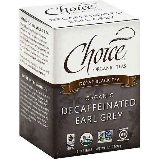 Decaffeinated Earl Grey, Organic